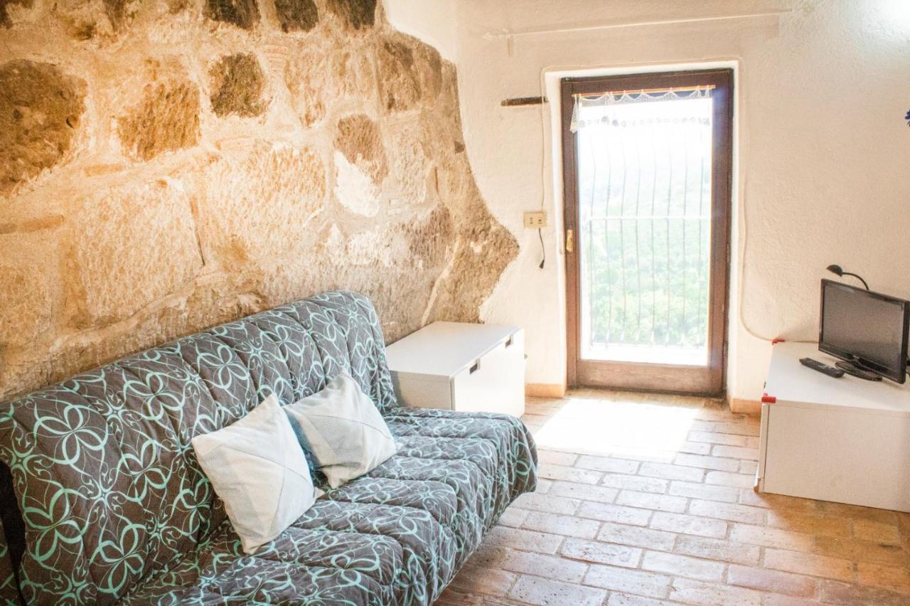Vila Casa Nella Roccia Bomarzo Exteriér fotografie