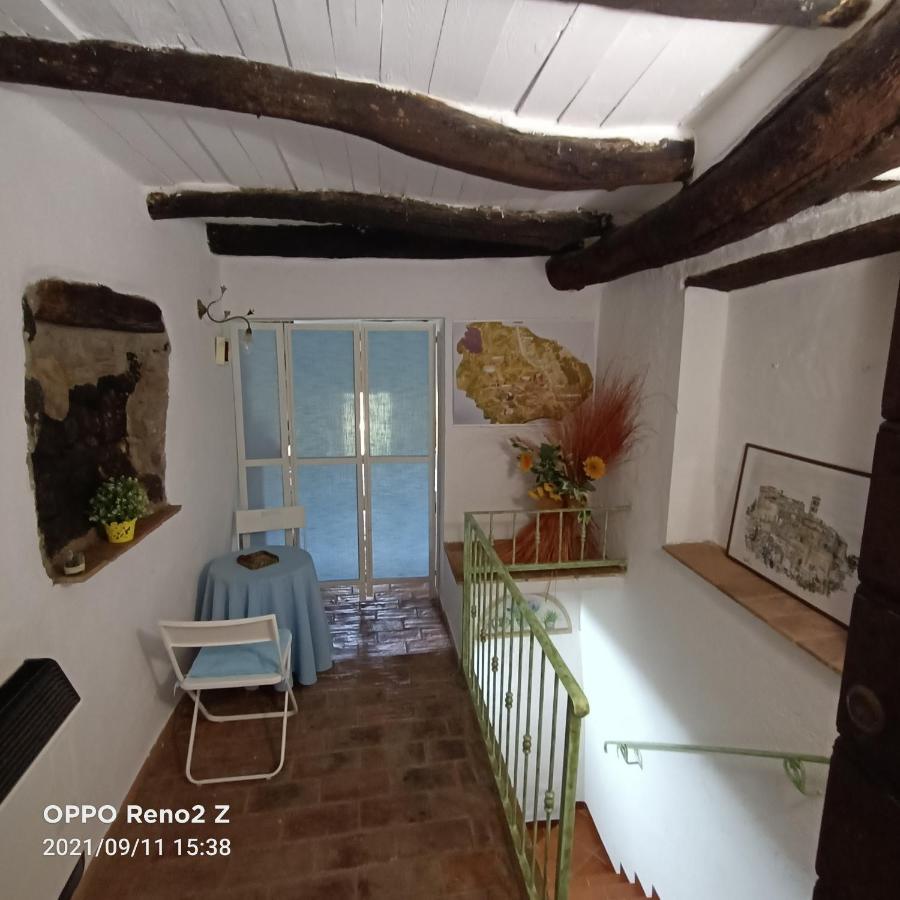 Vila Casa Nella Roccia Bomarzo Exteriér fotografie